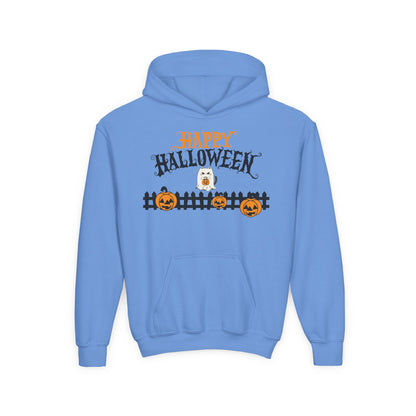 Halloween Youth Hoodie Sweatshirt, Spooky Season Clothing, Trick or Treat Outfit