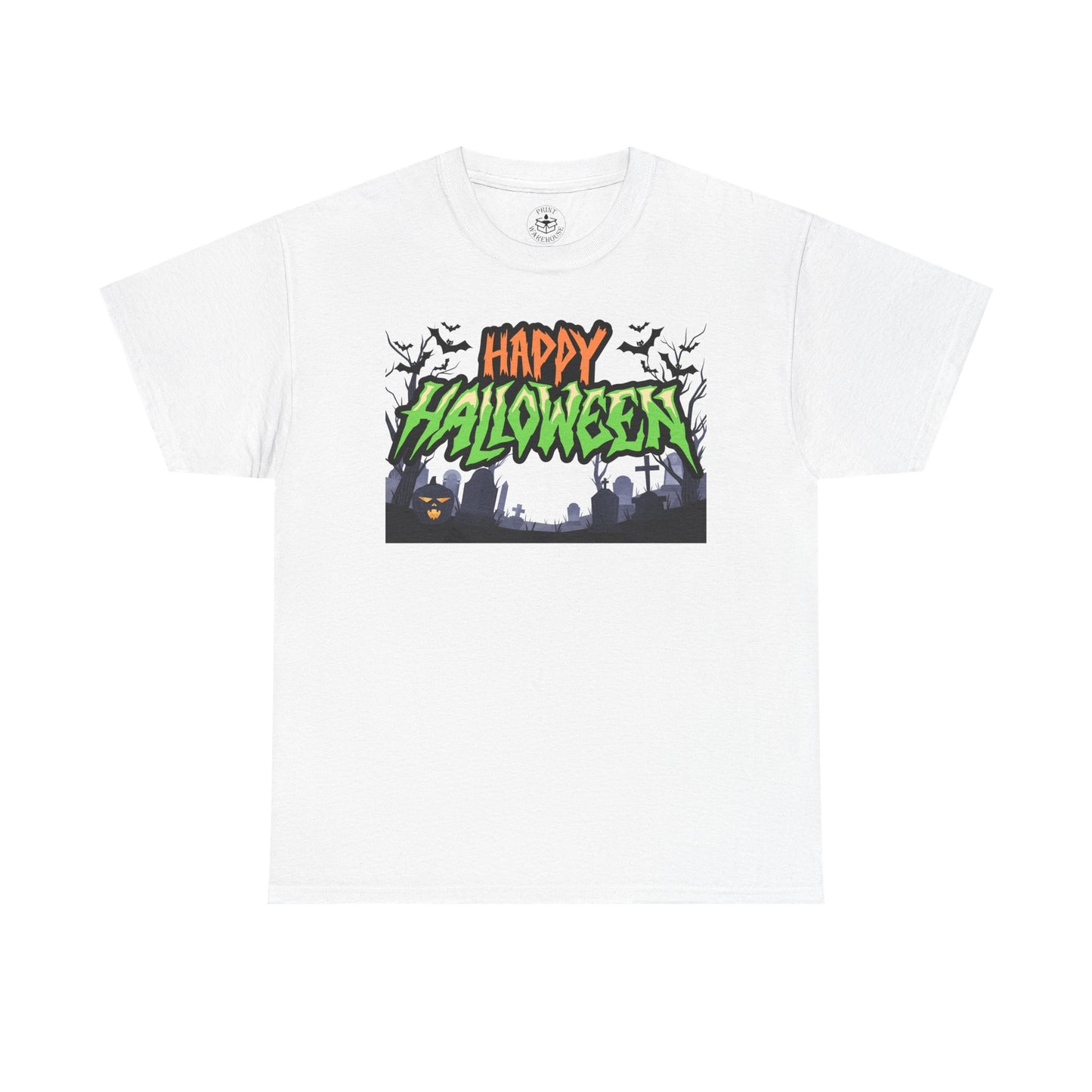 Halloween Graphic Tee, Unisex Heavy Cotton Shirt, Spooky Holiday Apparel, [...]