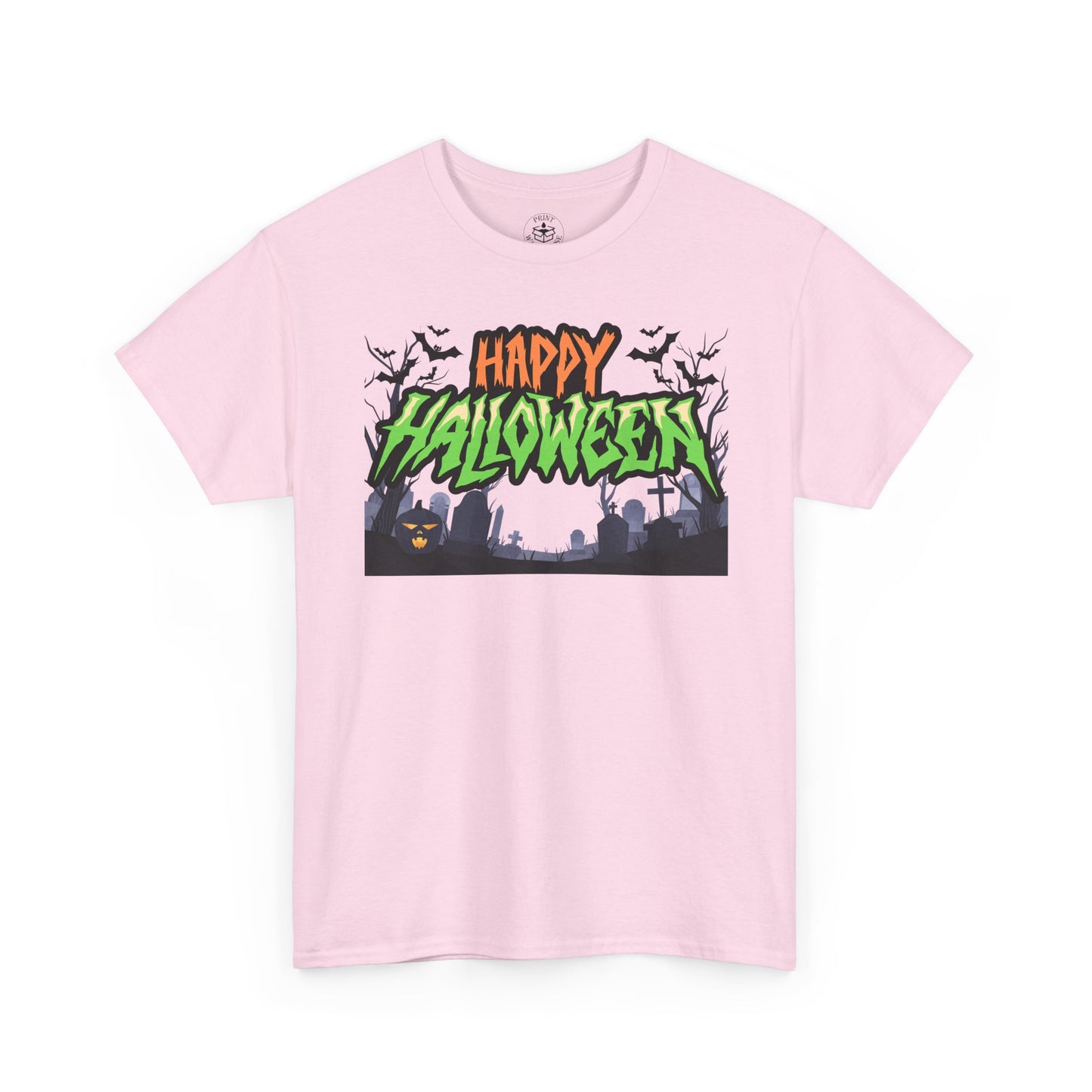 Halloween Graphic Tee, Unisex Heavy Cotton Shirt, Spooky Holiday Apparel, [...]