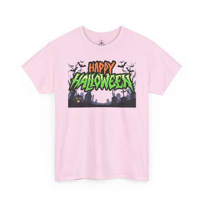 Halloween Graphic Tee, Unisex Heavy Cotton Shirt, Spooky Holiday Apparel, [...]