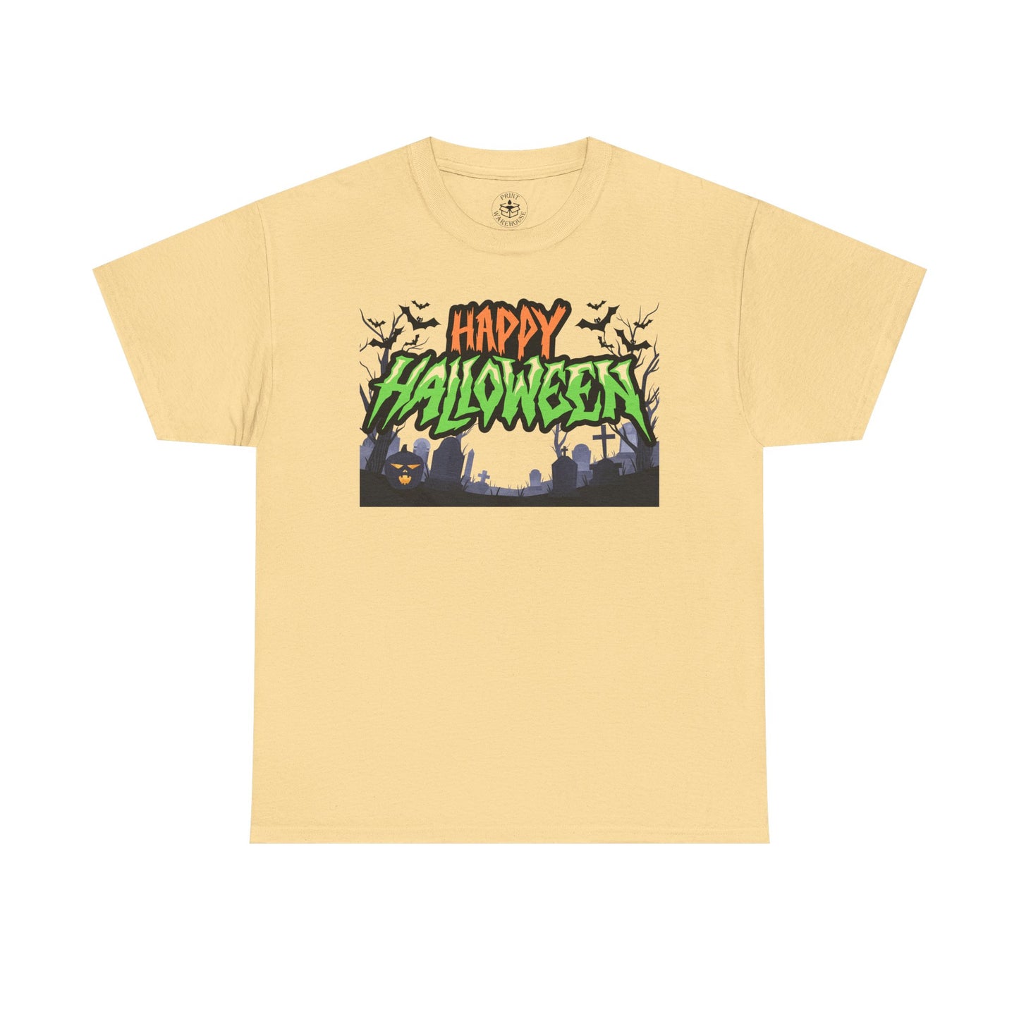 Halloween Graphic Tee, Unisex Heavy Cotton Shirt, Spooky Holiday Apparel, [...]