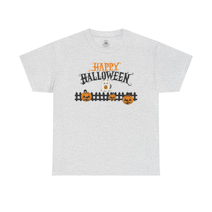 Halloween Unisex Cotton Tee, Halloween Shirt, Spooky Tee, Pumpkin T-Shirt, Fall Fashion, Halloween Costume