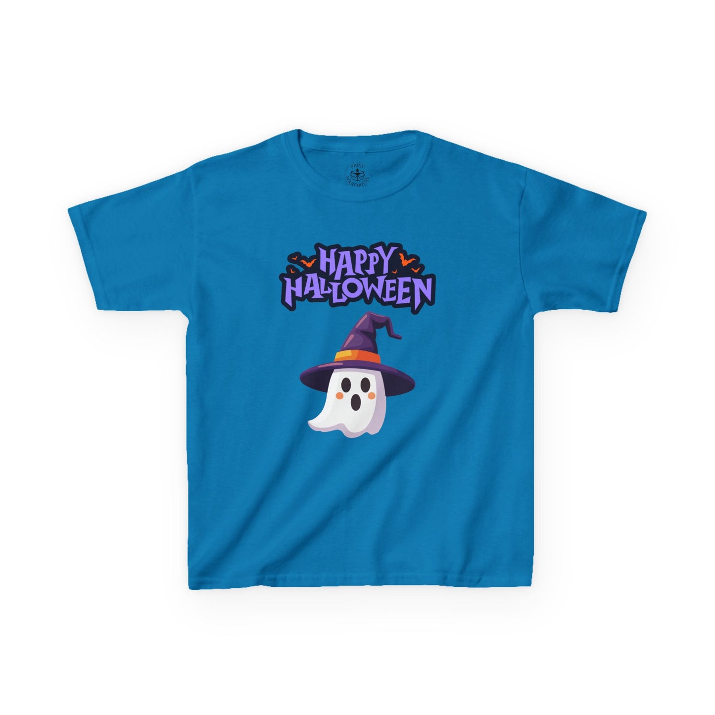 Halloween Kids Tee, Cute Ghost Shirt, Spooky Kids Clothing, Trick or Treat Tee