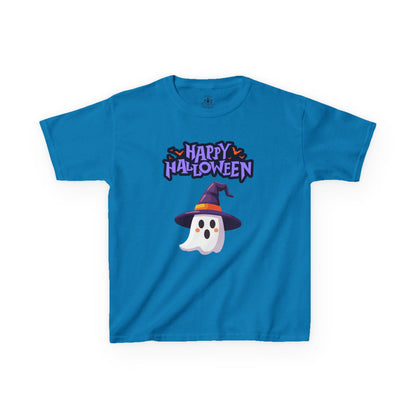 Halloween Kids Tee, Cute Ghost Shirt, Spooky Kids Clothing, Trick or Treat Tee