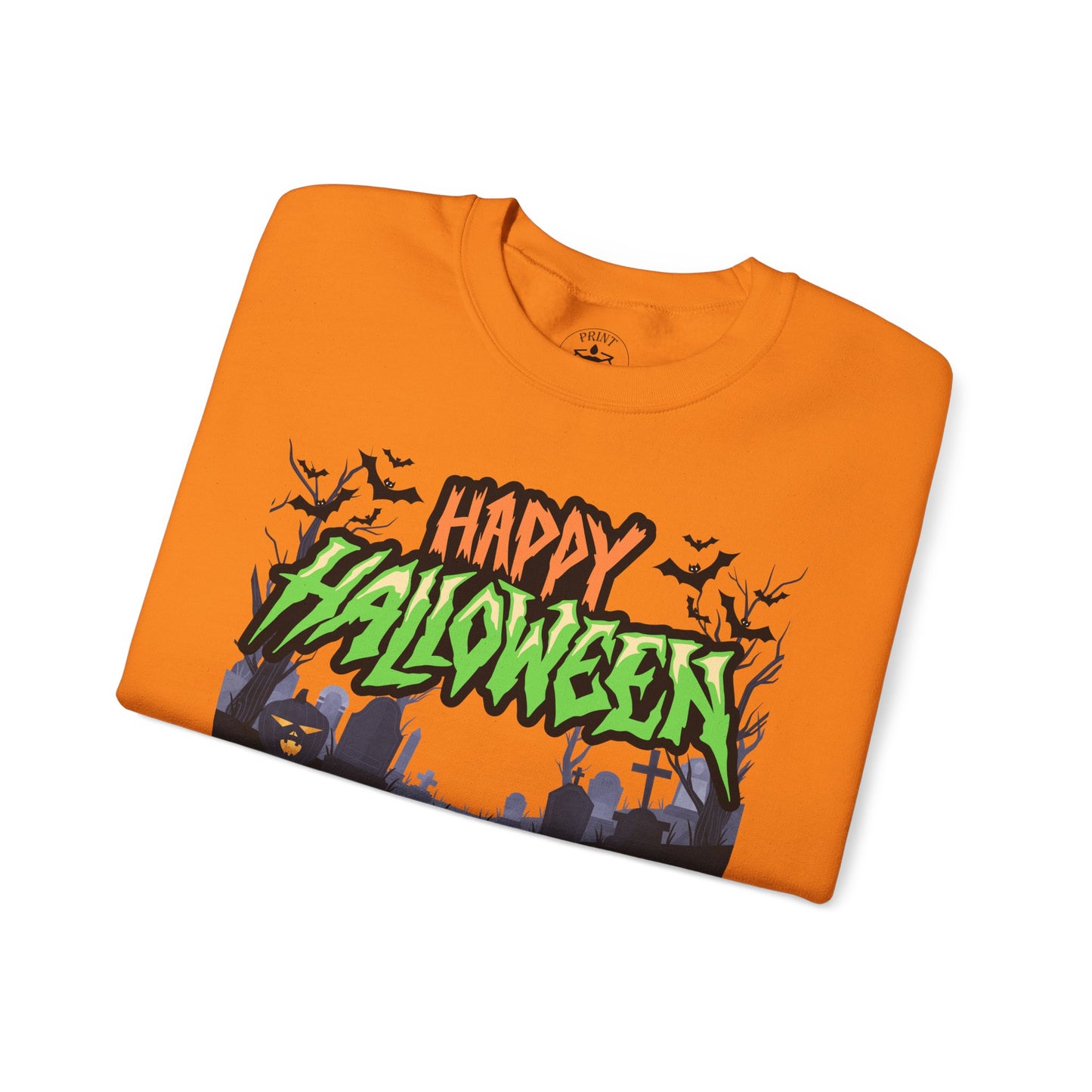 Happy Halloween Crewneck Sweatshirt, Halloween Apparel, Fall Fashion, [...]