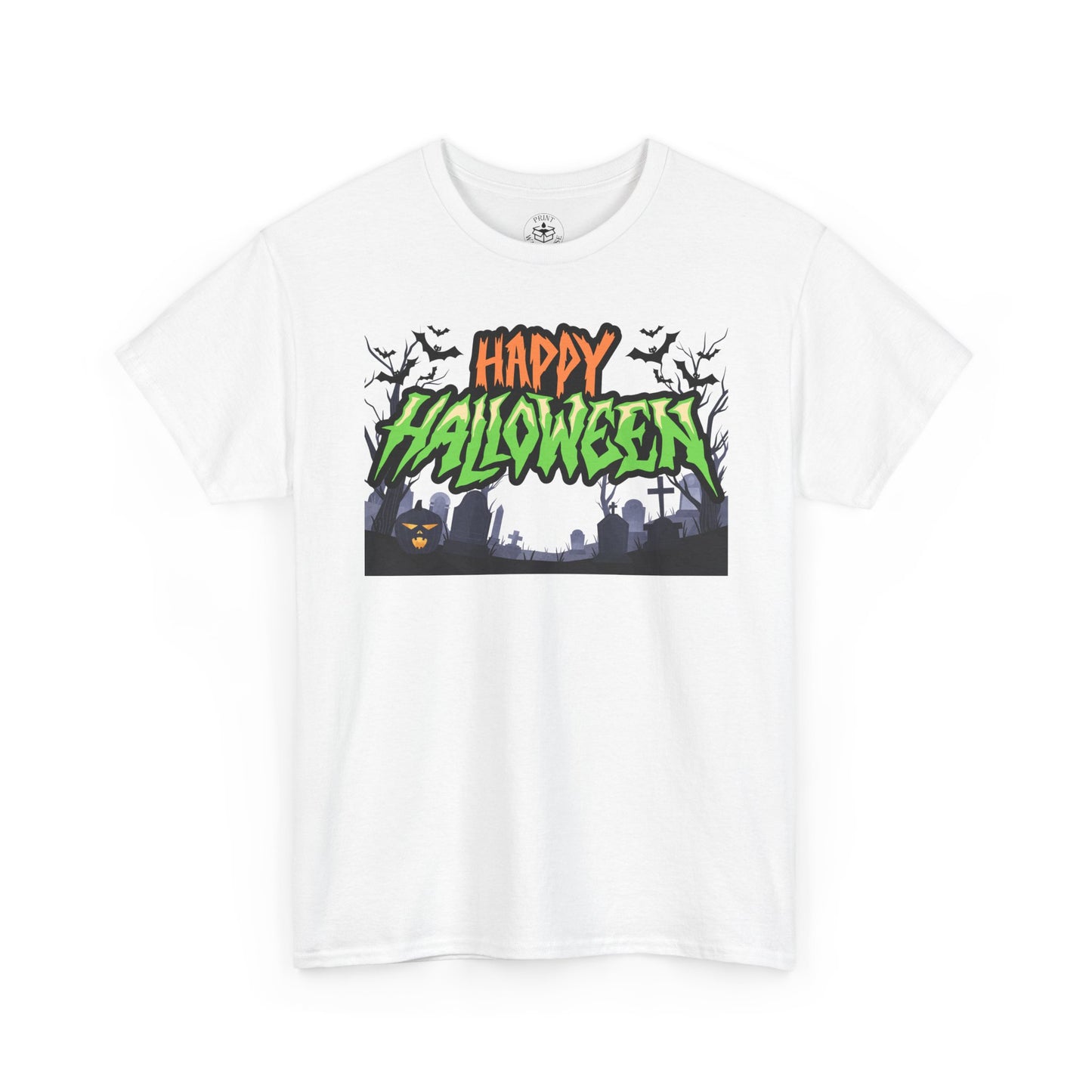 Halloween Graphic Tee, Unisex Heavy Cotton Shirt, Spooky Holiday Apparel, [...]
