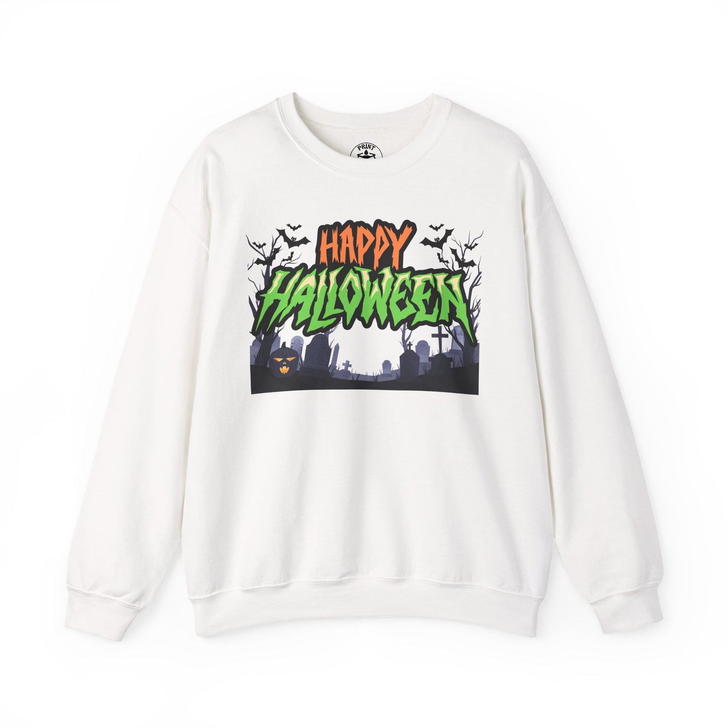 Happy Halloween Crewneck Sweatshirt, Halloween Apparel, Fall Fashion, [...]
