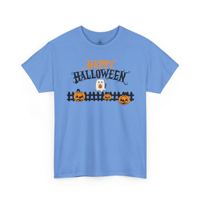 Halloween Unisex Cotton Tee, Halloween Shirt, Spooky Tee, Pumpkin T-Shirt, Fall Fashion, Halloween Costume