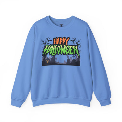 Happy Halloween Crewneck Sweatshirt, Halloween Apparel, Fall Fashion, [...]