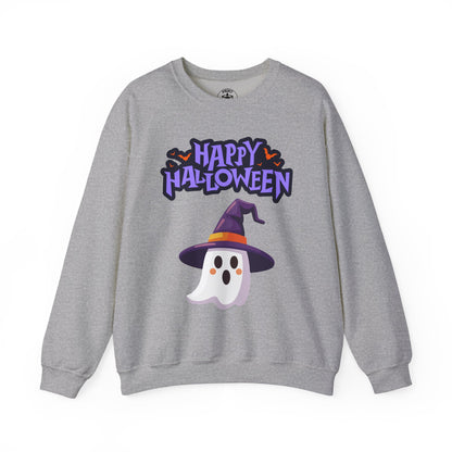 Halloween Ghost Crewneck Sweatshirt, Unisex, Fall Fashion, Spooky Season Clothes