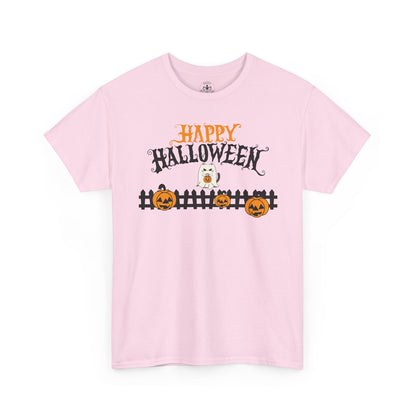 Halloween Unisex Cotton Tee, Halloween Shirt, Spooky Tee, Pumpkin T-Shirt, Fall Fashion, Halloween Costume