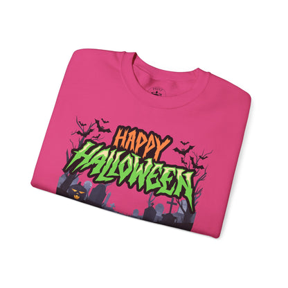 Happy Halloween Crewneck Sweatshirt, Halloween Apparel, Fall Fashion, [...]