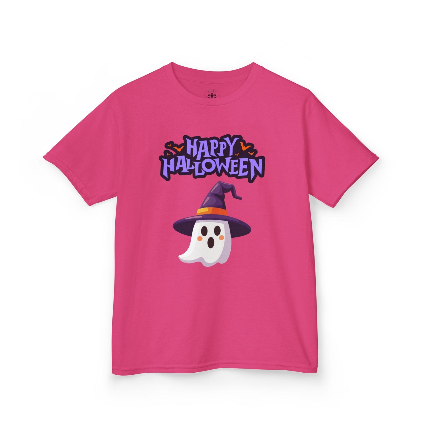 Halloween Kids Tee, Cute Ghost Shirt, Spooky Kids Clothing, Trick or Treat Tee