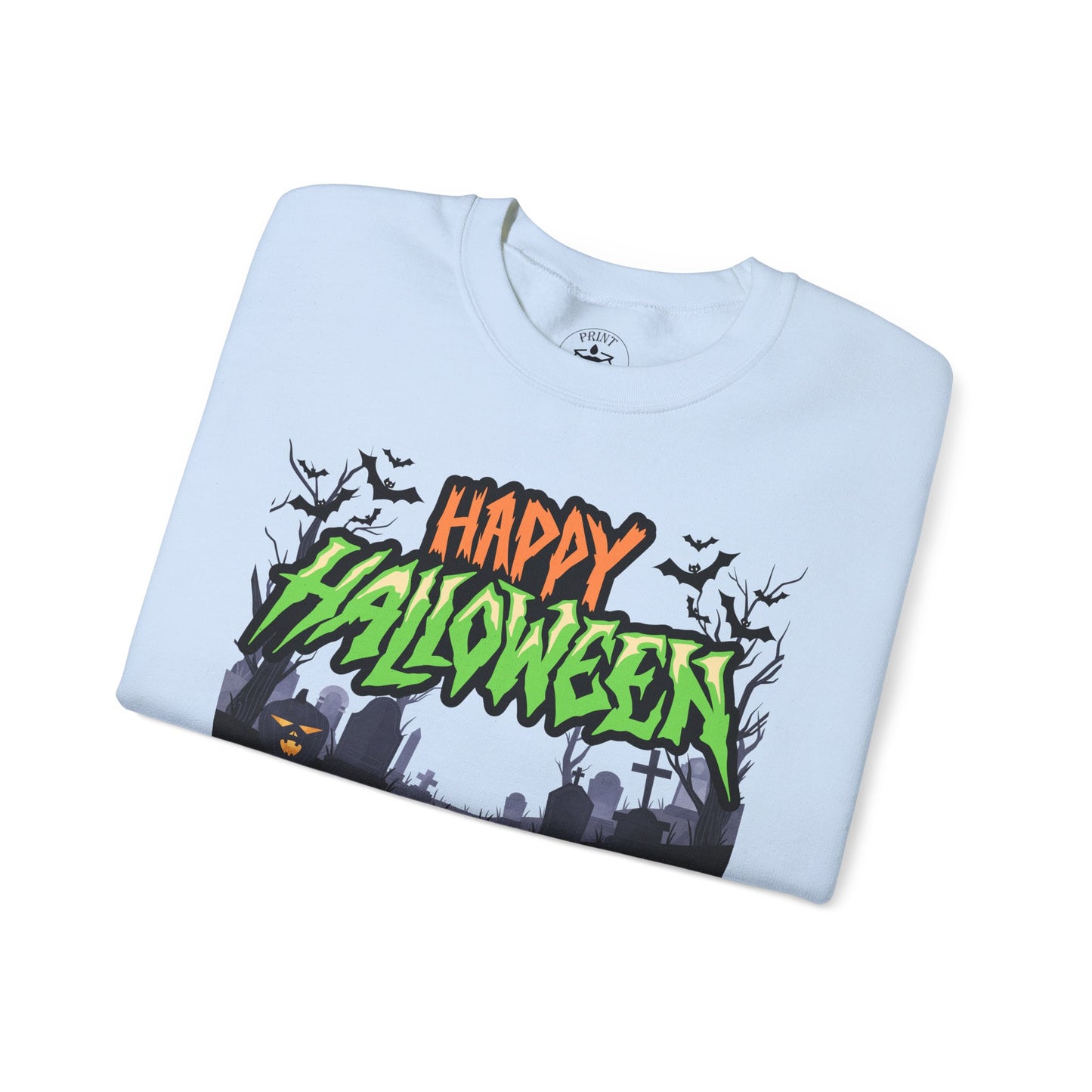 Happy Halloween Crewneck Sweatshirt, Halloween Apparel, Fall Fashion, [...]
